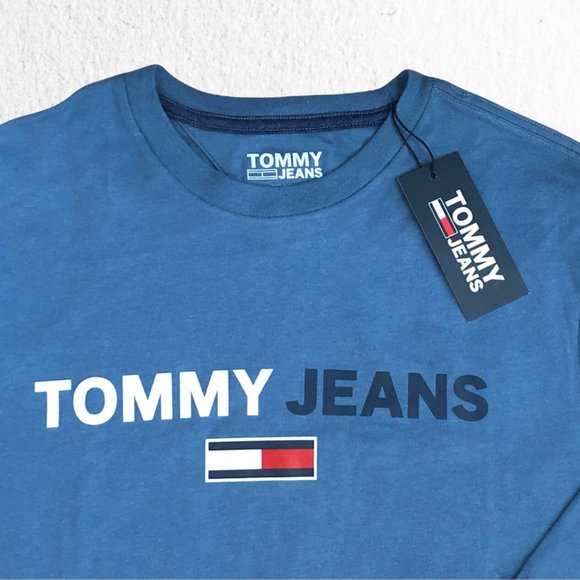 Tommy Hilfiger 78J4107 420 Long Sleeve Tee T shirt NWT - Picture 6 of 9